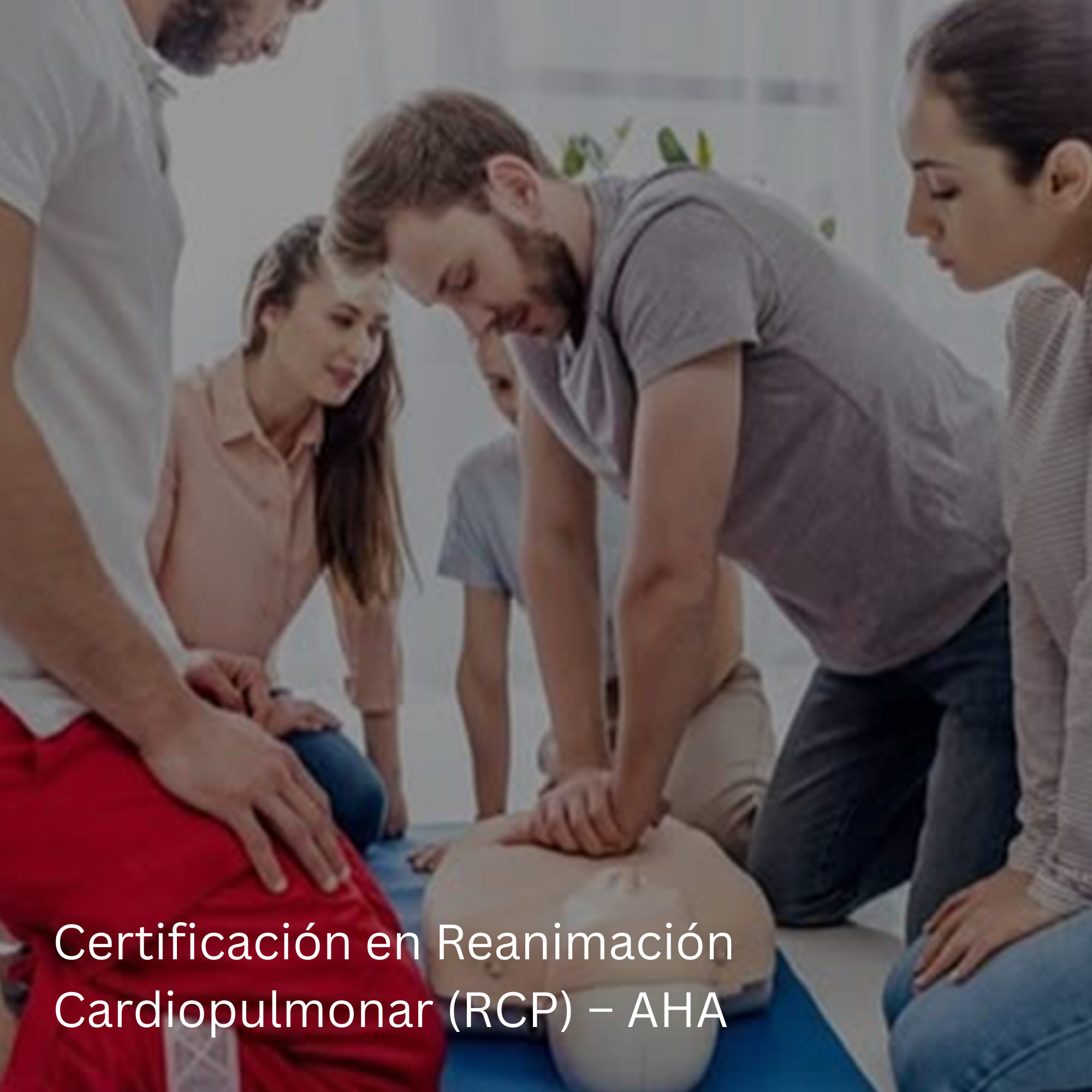 Curso de Certificación de Proveedor BLS (RCP) de la American Heart Association (AHA)